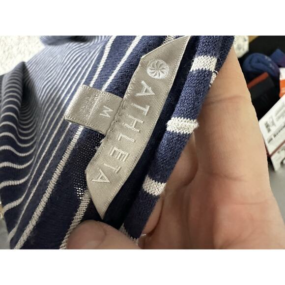 Athleta Medium Women Retreat Wrap Silk Cashmere Blend Long Open Cardigan AC10 - Picture 4 of 7